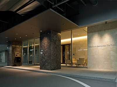 マスターコートエントランス｜パークコート麻布十番ザタワー