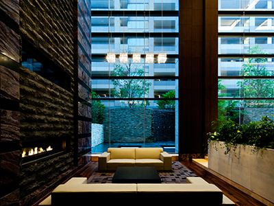 ファイアープレイス｜パークコート麻布十番ザタワー